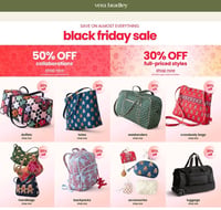 Vera Bradley Black Friday Sale