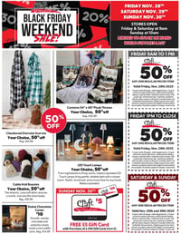 Craft Warehouse Black Friday Weekend Sale