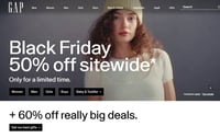 GAP Black Friday Deals