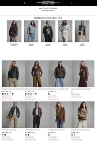 Wilsons Leather Black Friday Sale
