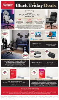 Office Depot OfficeMax Black Friday Deals