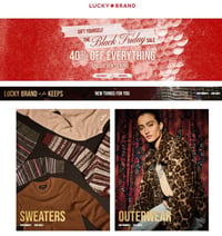 Lucky Brand Black Friday Sale