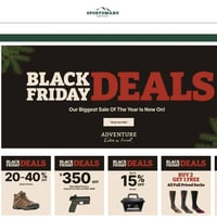 Sportsman's Warehouse Black Friday Deals