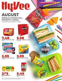 Hy-Vee Monthly Ad