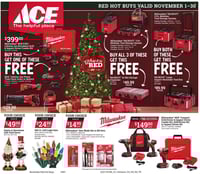 ACE Hardware Ad: Red Hot Buys