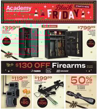 Academy Sports + Outdoors Black Friday Hunting Ad