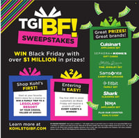 Kohl's Black Friday Flash Steals