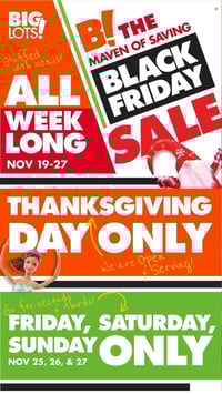 Big Lots Black Friday Sale