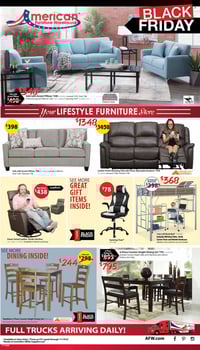 American Furniture Warehouse Ad