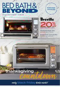 Bed Bath & Beyond Ad - Early Black Friday