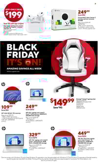Staples Ad - Black Friday is ON!