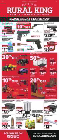 Rural King Black Friday Ad
