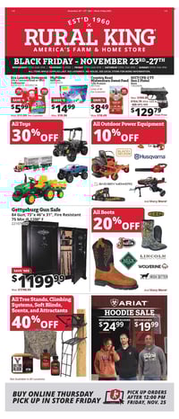 Rural King Black Friday Week