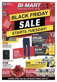 Bi-Mart Black Friday Sale