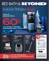 Bed Bath & Beyond Black Friday Deals