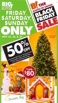 Big Lots Black Friday Sale