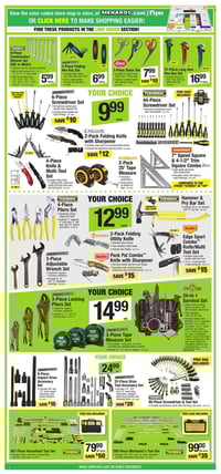 Menards Black Friday Sale