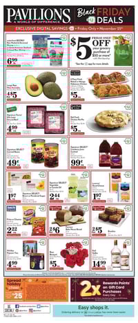 Pavilions Ad - Black Friday Deals