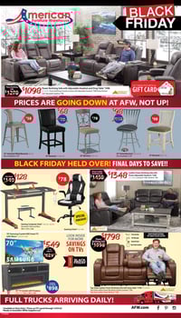 American Furniture Warehouse Black Friday Ad