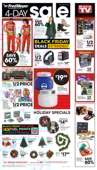 Fred Meyer Black Friday Extended Sale