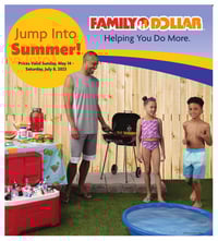 Family Dollar Ad: Jump into Summer