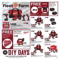 Fleet Farm DIY Days Sale
