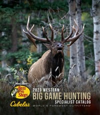 Cabela's + Bass Pro Shops Western Big Game Hunting Specialist Catalog 2023