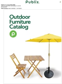 Publix Outdoor Furniture Catalog