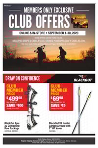 Bass Pro Shops + Cabela's Member Only Exclusive Club Offers