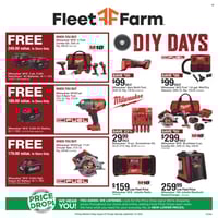 Fleet Farm DIY Days Sale