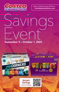 Costco Savings Event