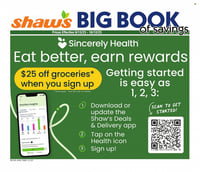 Shaws Big Book of Savings