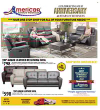 American Furniture Warehouse Ad
