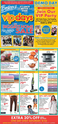 Boscov's Ad - VIP Days