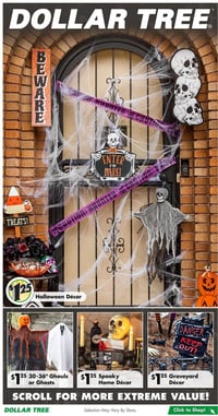 Dollar Tree Halloween Ad