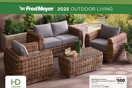 Fred Meyer Outdoor Living 2025 Patio Furniture Sale