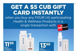 Cub Foods Health & Wellness Deals