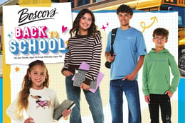 Boscov's Back to School Savings
