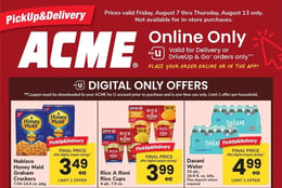 ACME Markets Digital Only Offers