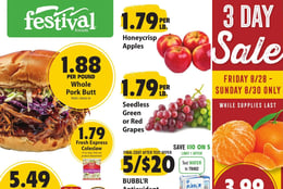 Festival Foods - Flyer Specials
