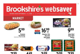 Brookshire's Websaver Ad