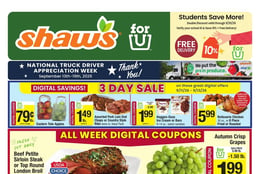 Shaws Weekly Ad