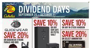 Bass Pro Shops current Flyer online