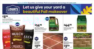 Lowe's current Flyer online