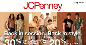 JCPenney current Flyer online JCPenney current Flyer online