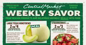 Central Market current Flyer online