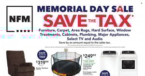 Nebraska Furniture Mart current Flyer online