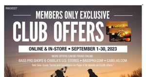 Bass Pro Shops current Flyer online