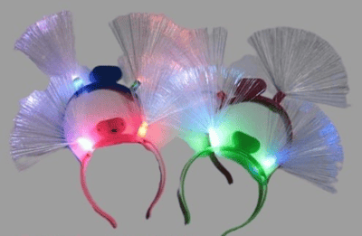 Recalled ABC Trading Light-Up Crown Headbands