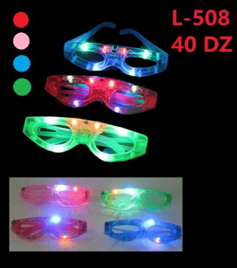 Recalled ABC Trading Light-Up Glasses